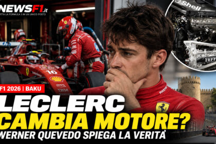 leclerc Ferrari Motore Baku