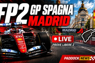live fp2 gp spagna Ferrari