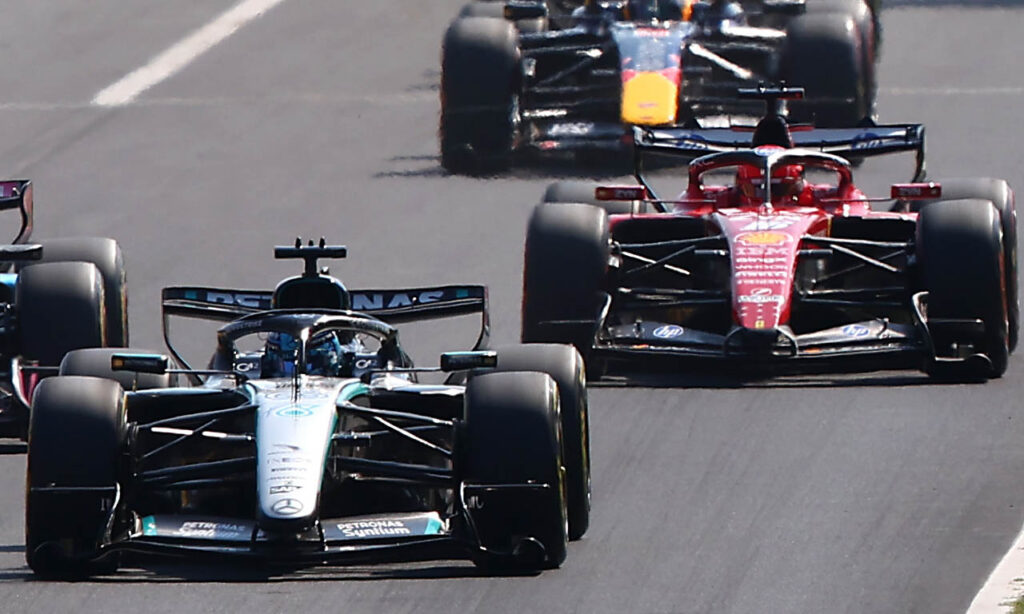 mercedes Ferrari F1 Monza.