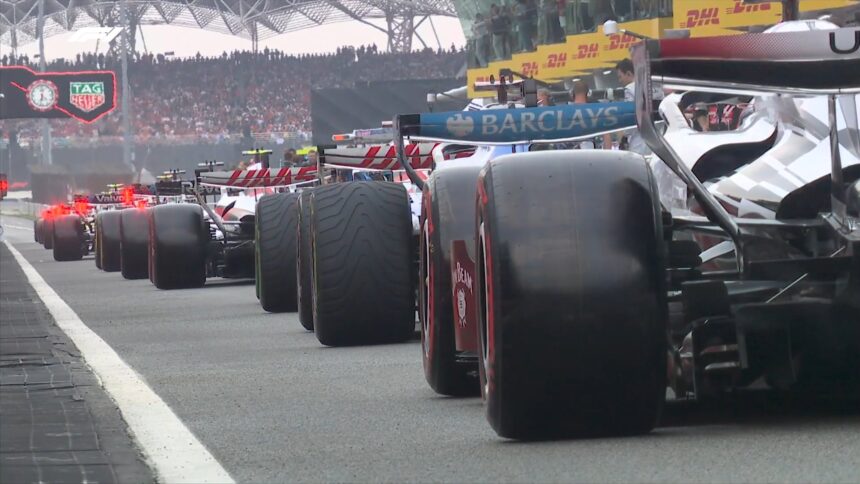 Formula 1 gomme full wet
