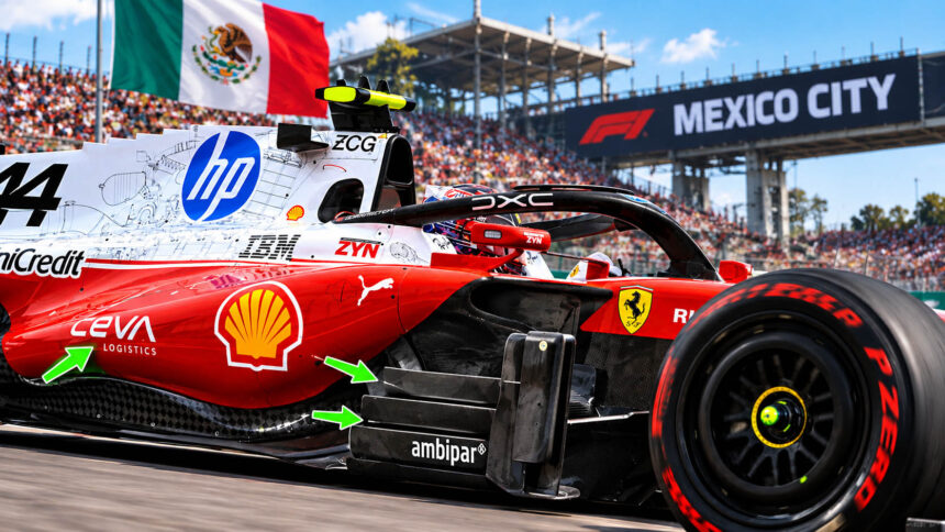 GP Messico Ferrari aggiornamenti