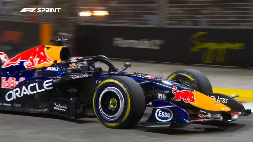 F1 Singapore Qualifiche sprint Verstappen