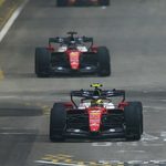 Hamilton Ferrari F1 Singapore