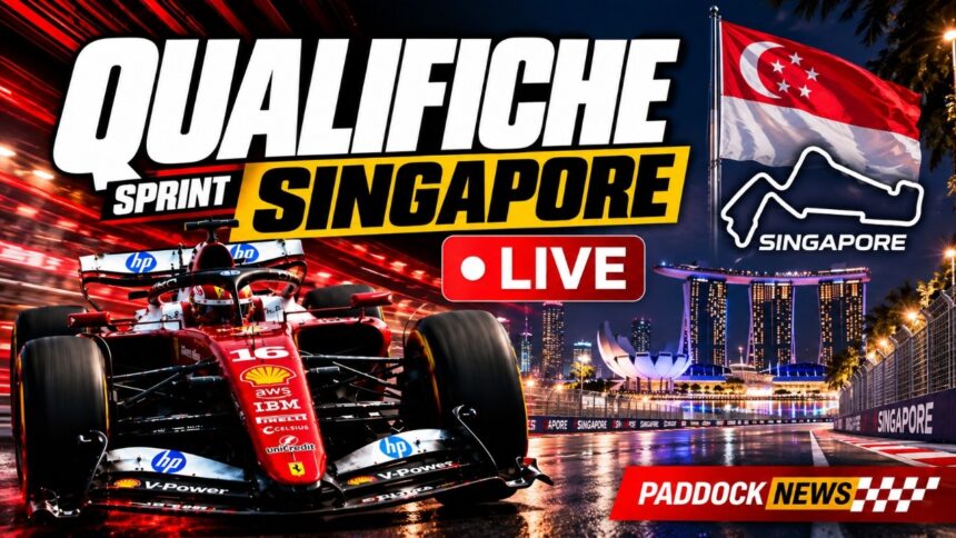 Qualifiche Sprint Singapore live