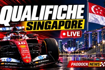 Qualifiche live F1 Singapore 2026