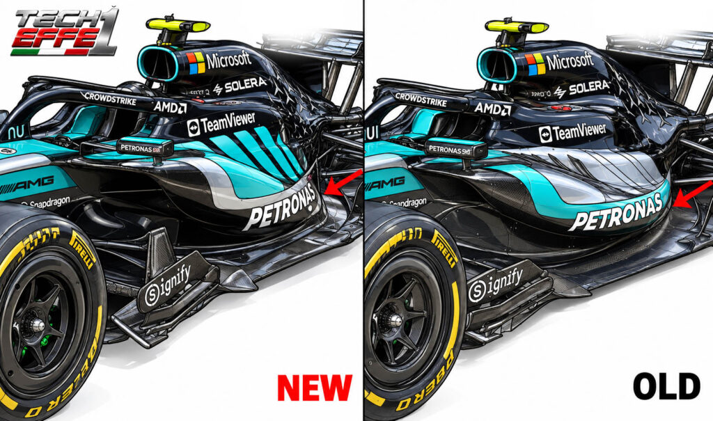 Mercedes Aggiornamenti Pance Sepang, ma torna la versione vecchia in Malesia