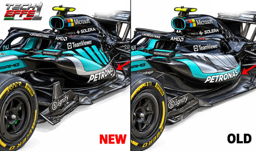 Mercedes Aggiornamenti Pance Sepang, ma torna la versione vecchia in Malesia
