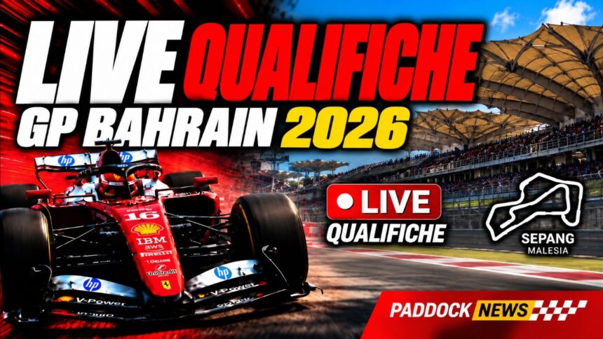 qualifiche live GP Bahrain